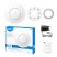 CUDY AP1300 beltéri AC1200 kétsávos  WiFi, Mesh, Gigabit LAN, PoE, fehér Access Point