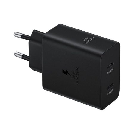 Samsung EP-T5020XBEGEU 50W USB/Type-C fekete hálózati töltő + Type-C kábel
