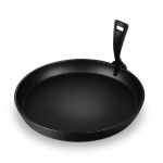   Berlinger Haus LP-BH-189 levehető nyéllel, 21 cm, fekete öntöttvas kerek grill sütőlap