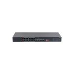   Dahua S3218-16ET-135 16x 10/100 (PoE 135W)+2x 100/1000 Uplink/SFP combo uplink PoE switch