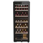 Haier HWS77GDAU1 fekete, Hűtő:190L, borhűtő