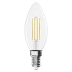   Emos ZF3D23 E14/3,4 W (40 W)/470 lm/természetes fehér filament gyertya LED izzó