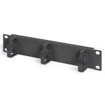   DIGITUS DN-10-ORG-1U-B 10" 1U gyűrűs fekete kábelrendező