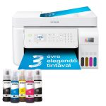   Epson EcoTank L5316 színes nyomtató MFP, WiFi/LAN, 8100/6500 oldal tinta a dobozban