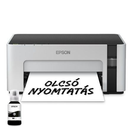 Epson EcoTank M1100 mono nyomtató USB, 5000 oldal tinta a dobozban