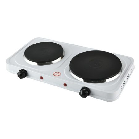 TOO DHP-300WH-1000+1500W fehér dupla elektromos főzőlap
