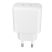 AVAX CH602W SPEEDY+ 45W GaN 2x USB-C PD3.0 fehér gyors töltő adapter