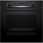   Bosch HQA574BB3 fekete, beépíthető, sütőtér: 71L, grill, légkeverés, sütő