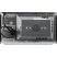 Whirlpool MCP 349 BL 800W 25L fekete mikrohullámú sütő