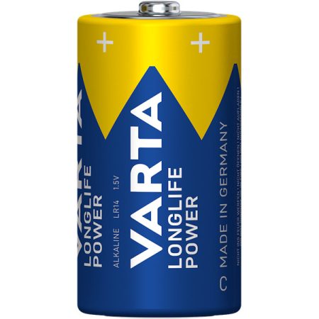 Varta 4914121422 Longlife Power bébi C (LR14) elem 2db/csomag (műanyagmentes csomagolás)