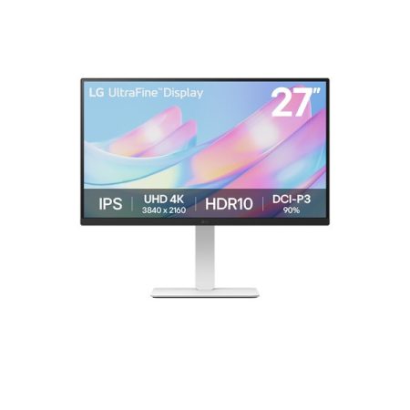 LG 27" 27US550-W.AEU 4K UHD IPS HDMI/DP monitor