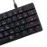 White Shark GK-006131-B/BR-US Nagamaki US fekete (brown switch) gamer billentyűzet