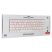 White Shark GK-006211-W/R-US Nagamaki US fehér (red switch) gamer billentyűzet