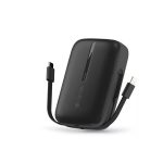   Devia ST387562 Kintone Series 10000mAh fekete USB+Type-C powerbank + Type-C/Lightning kábel