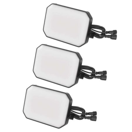 Emos GoSmart 3 darabos, 14 W, RGBIC dimmelhető, WiFi kültéri LED reflektor, kezdő készlet