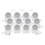   Emos GoSmart 255 cm-es lánc, 12 rész, 7 W, RGBIC+CCT, dimmelhető, WiFi LED reflektor
