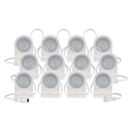 Emos GoSmart 255 cm-es lánc, 12 rész, 7 W, RGBIC+CCT, dimmelhető, WiFi LED reflektor