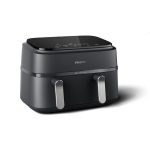 Philips DualBasket NA351/00 fekete 9 L forrólevegős sütő