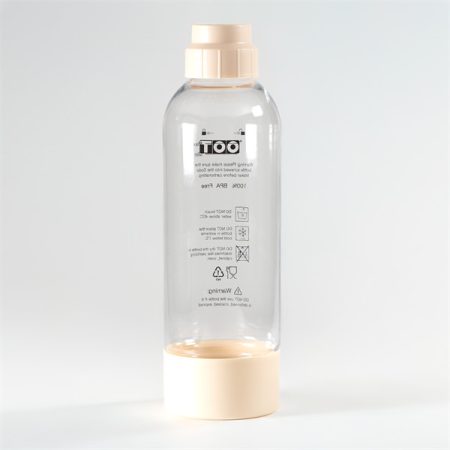 TOO SODA BOTTLE-M-100-B Újrafelhasználható bézs BPA mentes palack szódagéphez, 1 literes TOO SODA BOTTLE-M-100-B Újrafelhasználható bézs BPA mentes palack szódagéphez, 1 literes