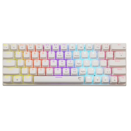 White Shark WAKIZASHI 2 GK-002221V2-W/BL-US US fehér mechanikus (blue switch) gamer billentyűzet