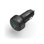 Hama 00201637 20W USB-C fekete autós töltő
