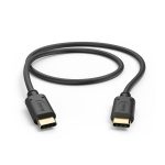 Hama 00201706 0,5m USB-C fekete adat- és töltőkábel
