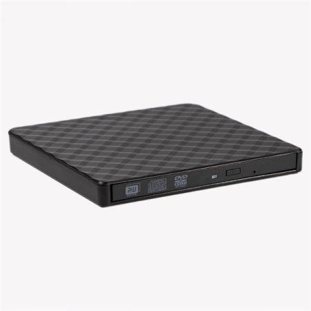 IRIS SQUARE EXTERNAL külső DVD író, USB 3.0, Read/write:CD/VCD/DVD, tálcás, DVD-RW, fekete