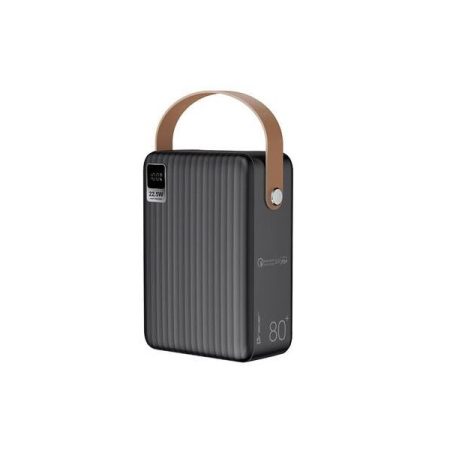 Tracer Vouge 8, 80,000 mAh 7 portos Quick Charge 3.0 fekete hordozható power bank