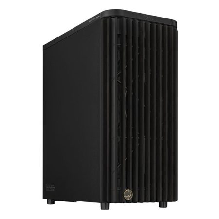 Asus ProArt PA401 WOOD METAL fekete (táp nélküli) mATX ház