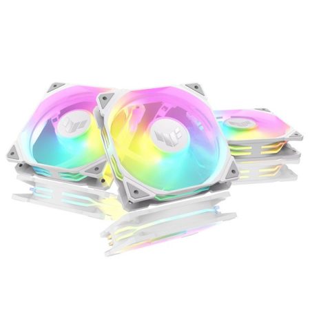 ASUS TUF GAMING TR120 FAN ARGB fehér 3IN1 ventilátor
