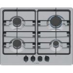   Bosch PGP6B5K60 inox, beépíthető, gáz, főzőzóna:4, beépíthető méret: 58,2cm, főzőlap