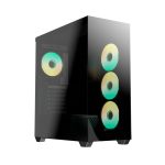   RAIDMAX i800 Chrome fekete (táp nélküli) ablakos ATX számítógépház