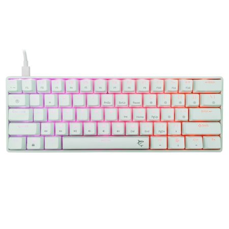 White Shark SHINOBI 2 GK-004213V2-W/R-HU HUN fehér mechanikus (red switch) gamer billentyűzet White Shark SHINOBI 2 GK-004213V2-W/R-HU HUN fehér mechanikus (red switch) gamer billentyűzet