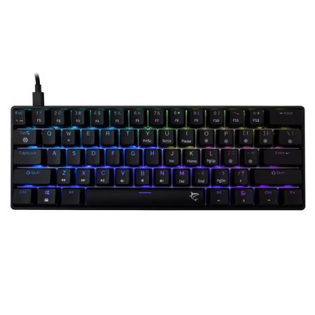 White Shark SHINOBI 2 GK-004123B/BL-HU HUN fekete mechanikus (blue switch) gamer billentyűzet White Shark SHINOBI 2 GK-004123B/BL-HU HUN fekete mechanikus (blue switch) gamer billentyűzet
