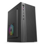 IRIS Q2517 fekete (táp nélküli) mATX számítógépház