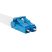 Lanberg FO-LULU-SD11-0100-YE Monomódusú duplex optikai patch kábel 2xLC/UPC csatlakozóval 10m