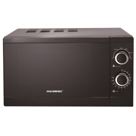Hausberg HB-8005NG 700W, 20L, fekete mikrohullámú sütő