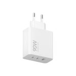   Xiaomi BHR087MEU 90W HyperCharge Power Adapter(3-Port) EU hálózati töltő adapter