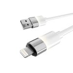 AVAX CB311 GLOWY 2m USB-A - Lightning fehér töltőkábel