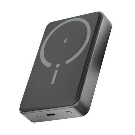 AVAX PB300 FREELY 15W Mágneses Vezeték nélküli Powerbank 10.000mAh + 20W USB-C (PD3.0), fekete