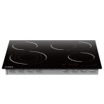   Gaba GMH-C-4TZS beépíthető, elektromos üvegkerámia, főzőzóna:4, beépíthető méret:56cm, főzőlap kerámia főzőlap