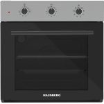   Hausberg HB-8044IN inox-fekete, beépíthető, sütőtér:58L, grill, hőlégkeveréses, sütő