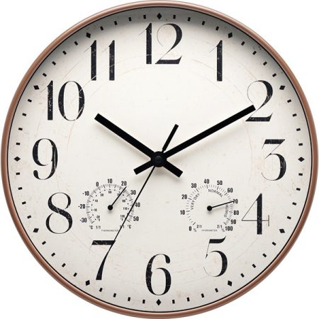 TOO CL-3467 Bronze falióra 30cm