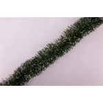 IRIS karácsonyi boa, havas, zöld 9cm x 2m
