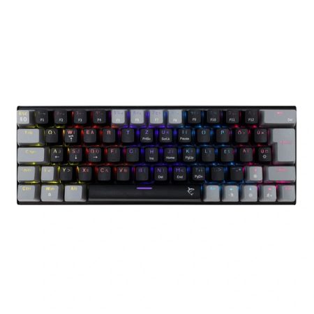 White Shark GK-002123V2-B-G/BL-HU Wakizashi 2 HUN fekete/szürke (blue switch) gamer billentyűzet White Shark GK-002123V2-B-G/BL-HU Wakizashi 2 HUN fekete/szürke (blue switch) gamer billentyűzet