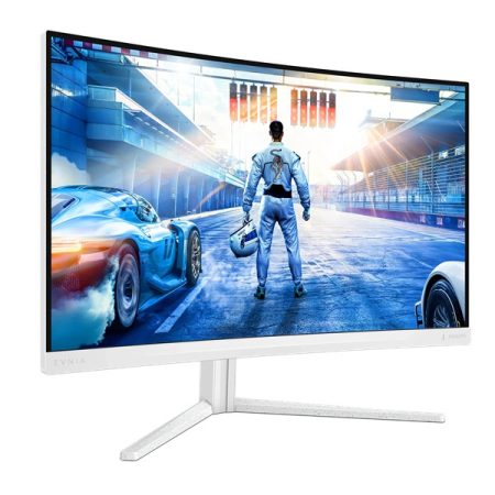 Philips 27" 27M2C5501/00 QHD Fast VA 180Hz HDMI/DP fehér ívelt gamer monitor