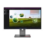   Lenovo 27" ThinkVision P27Q-40 FHD IPS DP/HDMI/VGA/USB-C/USB fekete monitor