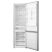 Midea MDRB489FGE02OE inox, alulfagyasztós, Hűtő: 247L, Fagyasztó:83L, No frost hűtőszekrény