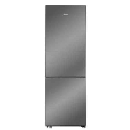 Midea MDRB548MME46 Space master inox, alulfagyasztós, Hűtő: 271L, Fagyasztó:130L, No frost hűtőszekrény