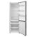 Midea MDRB548MME46 Space master inox, alulfagyasztós, Hűtő: 271L, Fagyasztó:130L, No frost hűtőszekrény